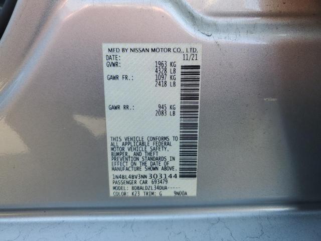 Photo 12 VIN: 1N4BL4BV3NN303144 - NISSAN ALTIMA 