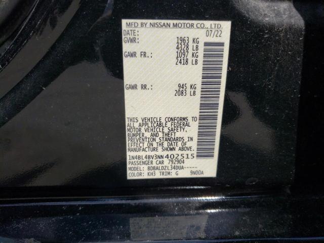 Photo 11 VIN: 1N4BL4BV3NN402515 - NISSAN ALTIMA 