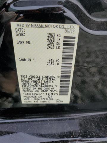 Photo 12 VIN: 1N4BL4BV4LC116875 - NISSAN ALTIMA 