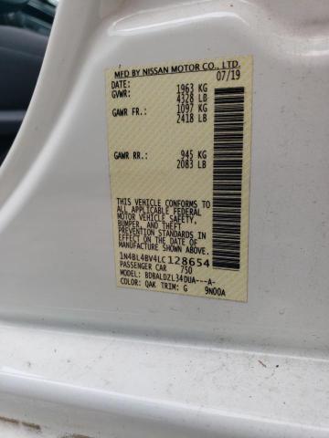 Photo 11 VIN: 1N4BL4BV4LC128654 - NISSAN ALTIMA S 