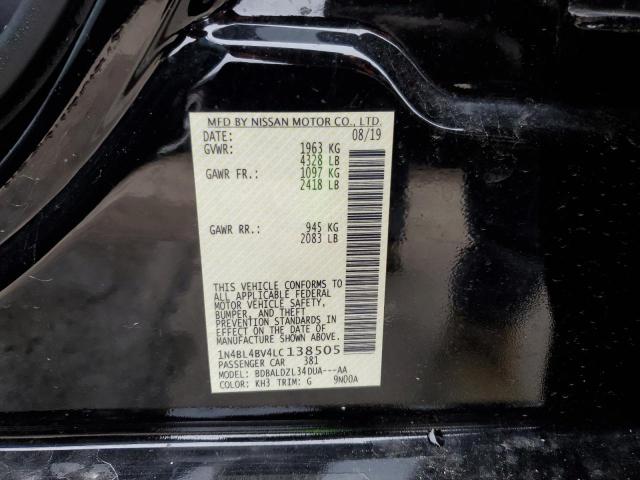 Photo 11 VIN: 1N4BL4BV4LC138505 - NISSAN ALTIMA S 