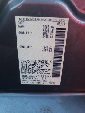 Photo 11 VIN: 1N4BL4BV4LC152307 - NISSAN ALTIMA 