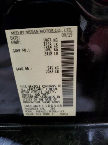 Photo 11 VIN: 1N4BL4BV4LC166448 - NISSAN ALTIMA S 