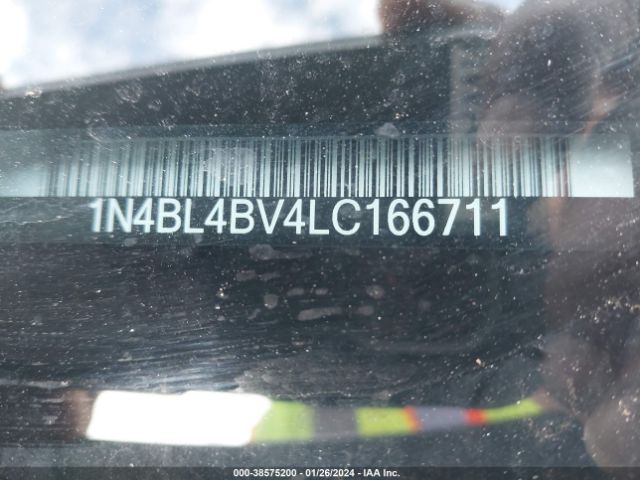 Photo 8 VIN: 1N4BL4BV4LC166711 - NISSAN ALTIMA 