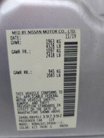 Photo 12 VIN: 1N4BL4BV4LC197392 - NISSAN ALTIMA 