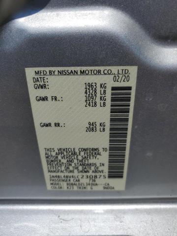 Photo 11 VIN: 1N4BL4BV4LC230875 - NISSAN ALTIMA 