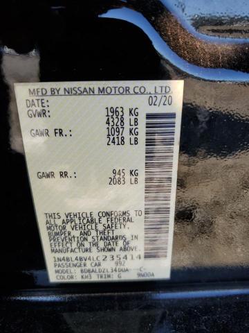 Photo 12 VIN: 1N4BL4BV4LC235414 - NISSAN ALTIMA S 