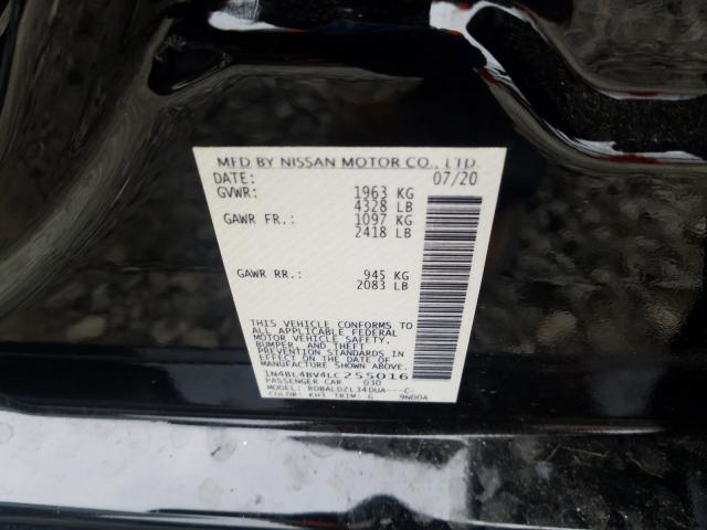 Photo 9 VIN: 1N4BL4BV4LC255016 - NISSAN ALTIMA S 