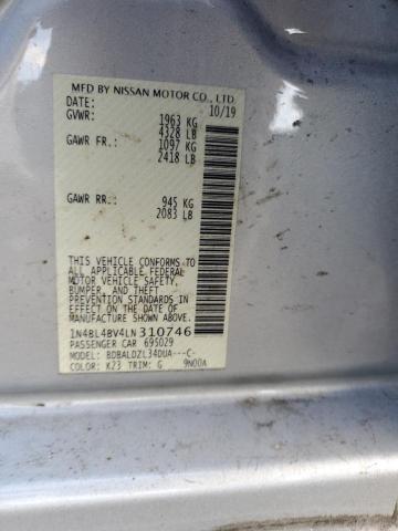 Photo 11 VIN: 1N4BL4BV4LN310746 - NISSAN ALTIMA S 