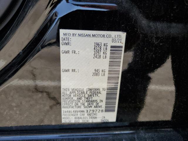 Photo 12 VIN: 1N4BL4BV4MN379728 - NISSAN ALTIMA 