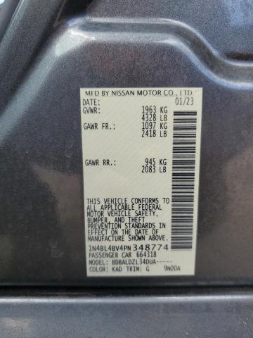 Photo 11 VIN: 1N4BL4BV4PN348774 - NISSAN ALTIMA S 