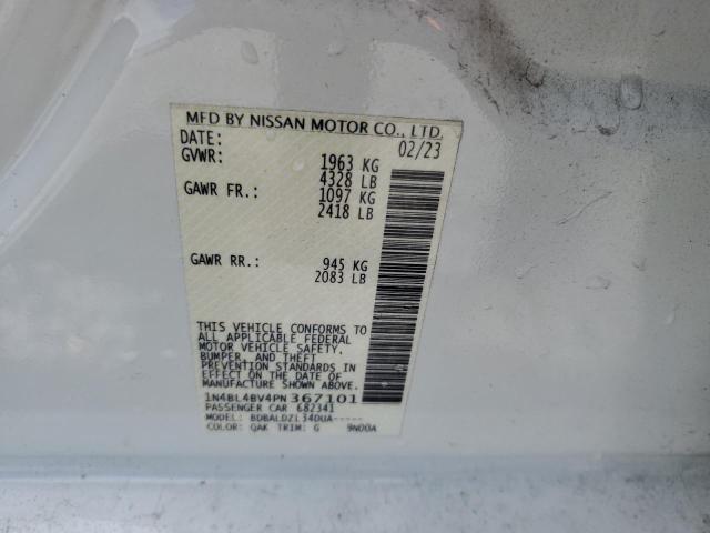 Photo 11 VIN: 1N4BL4BV4PN367101 - NISSAN ALTIMA 