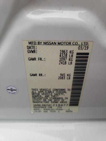 Photo 11 VIN: 1N4BL4BV5KC219477 - NISSAN ALTIMA 