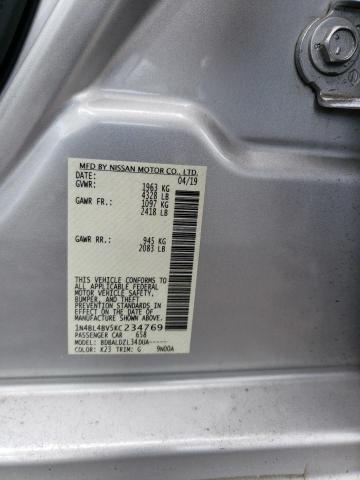 Photo 11 VIN: 1N4BL4BV5KC234769 - NISSAN ALTIMA S 