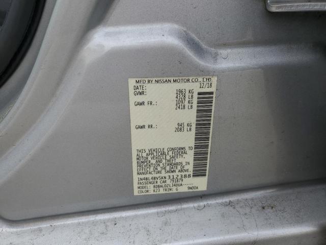 Photo 11 VIN: 1N4BL4BV5KN312388 - NISSAN ALTIMA 