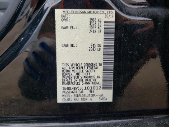 Photo 11 VIN: 1N4BL4BV5LC101012 - NISSAN ALTIMA S 