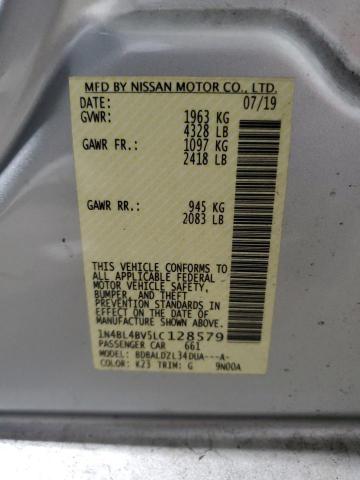 Photo 11 VIN: 1N4BL4BV5LC128579 - NISSAN ALTIMA S 