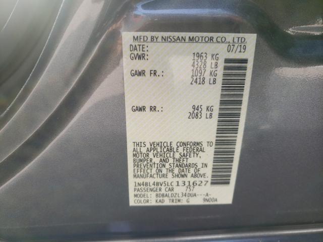 Photo 9 VIN: 1N4BL4BV5LC131627 - NISSAN ALTIMA 