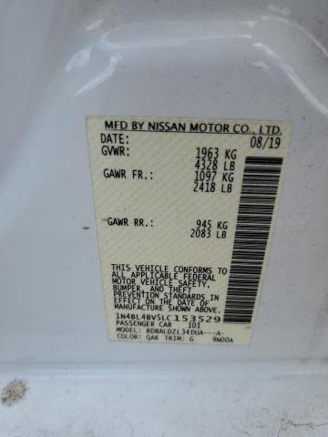 Photo 11 VIN: 1N4BL4BV5LC153529 - NISSAN ALTIMA S 