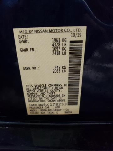 Photo 11 VIN: 1N4BL4BV5LC178253 - NISSAN ALTIMA S 