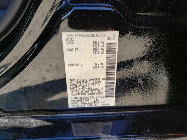 Photo 9 VIN: 1N4BL4BV5LC253761 - NISSAN ALTIMA S 