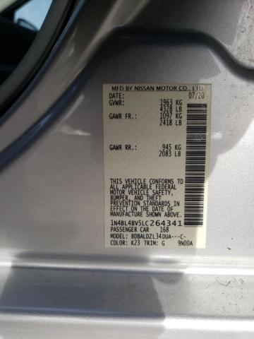 Photo 12 VIN: 1N4BL4BV5LC264341 - NISSAN ALTIMA 