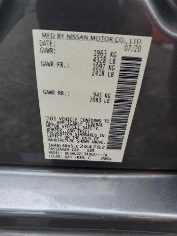 Photo 11 VIN: 1N4BL4BV5LC264792 - NISSAN ALTIMA 