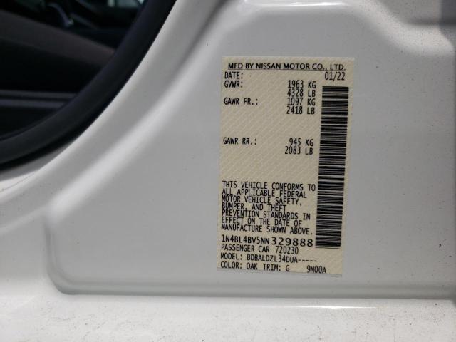 Photo 9 VIN: 1N4BL4BV5NN329888 - NISSAN ALTIMA S 