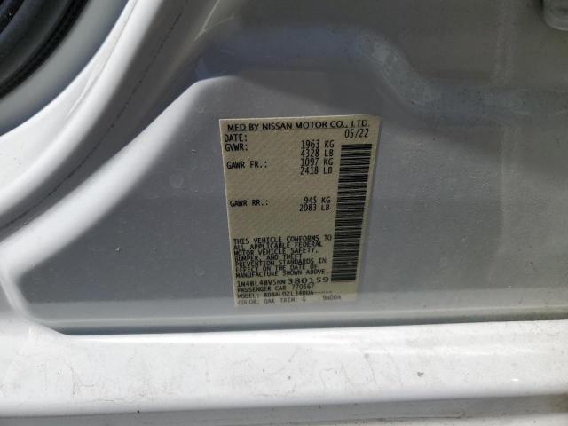 Photo 11 VIN: 1N4BL4BV5NN380159 - NISSAN ALTIMA S 