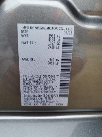 Photo 12 VIN: 1N4BL4BV5RN320663 - NISSAN ALTIMA S 