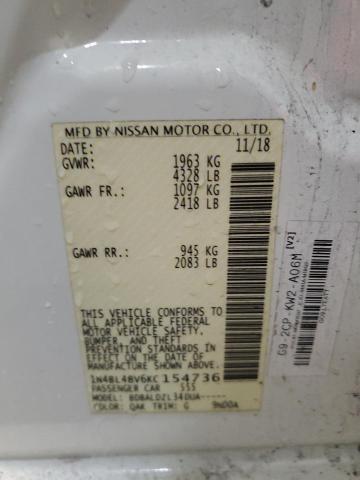 Photo 11 VIN: 1N4BL4BV6KC154736 - NISSAN ALTIMA 