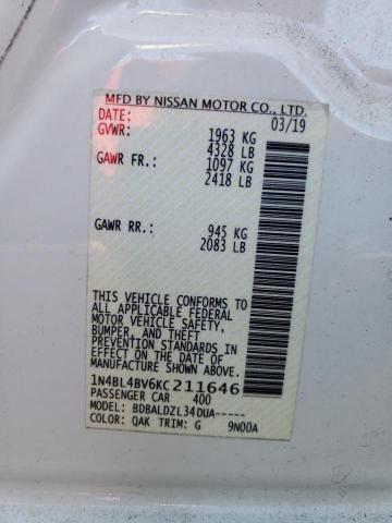 Photo 12 VIN: 1N4BL4BV6KC211646 - NISSAN ALTIMA 