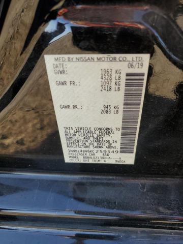 Photo 12 VIN: 1N4BL4BV6KC259549 - NISSAN ALTIMA S 