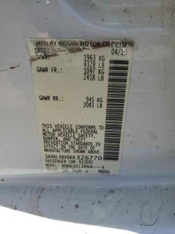 Photo 11 VIN: 1N4BL4BV6KN326770 - NISSAN ALTIMA 