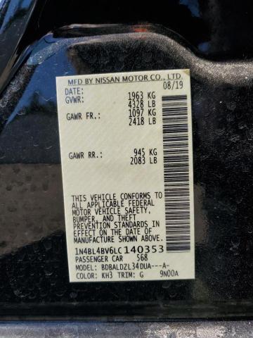 Photo 12 VIN: 1N4BL4BV6LC140353 - NISSAN ALTIMA 