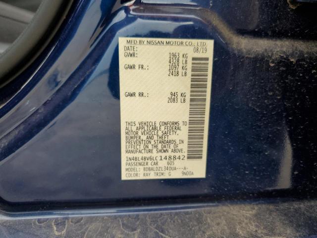 Photo 11 VIN: 1N4BL4BV6LC148842 - NISSAN ALTIMA S 