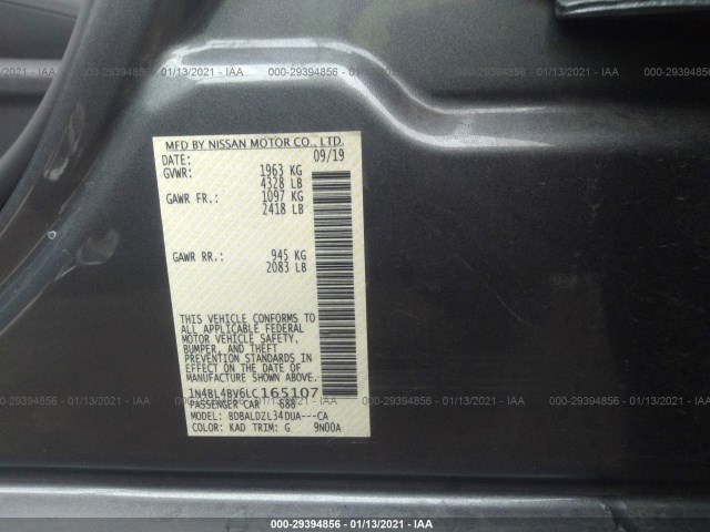 Photo 8 VIN: 1N4BL4BV6LC165107 - NISSAN ALTIMA 