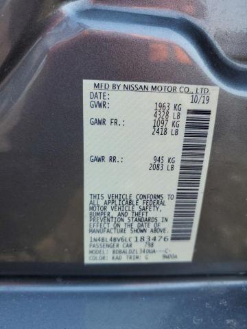 Photo 11 VIN: 1N4BL4BV6LC183476 - NISSAN ALTIMA 