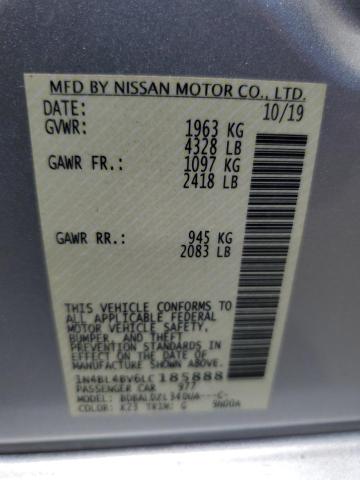 Photo 11 VIN: 1N4BL4BV6LC185888 - NISSAN ALTIMA 