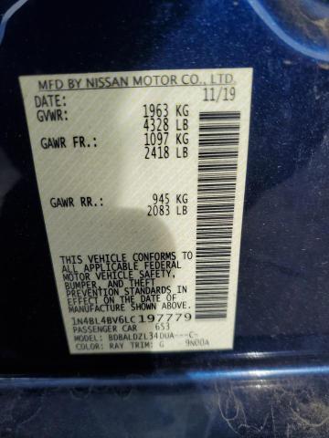 Photo 12 VIN: 1N4BL4BV6LC197779 - NISSAN ALTIMA S 