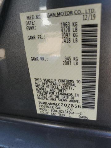 Photo 12 VIN: 1N4BL4BV6LC207856 - NISSAN ALTIMA 