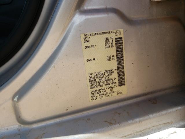 Photo 9 VIN: 1N4BL4BV6LC208277 - NISSAN ALTIMA S 