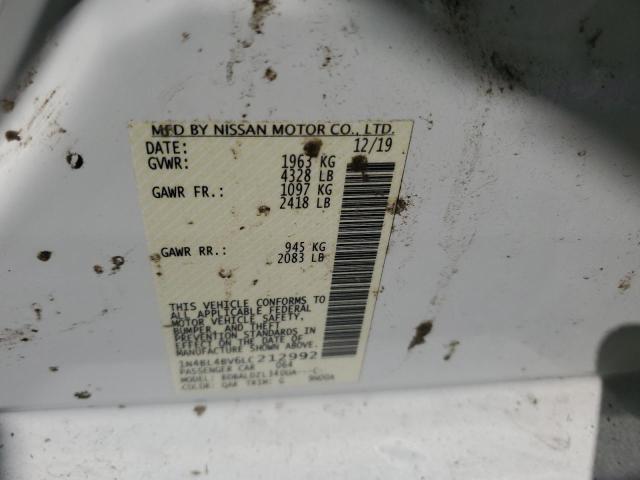 Photo 11 VIN: 1N4BL4BV6LC212992 - NISSAN ALTIMA S 