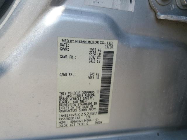 Photo 11 VIN: 1N4BL4BV6LC252487 - NISSAN ALTIMA 