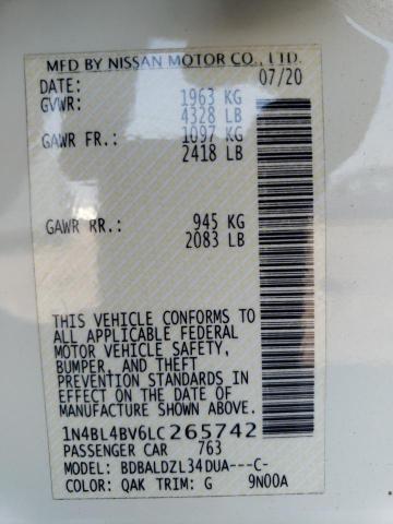 Photo 11 VIN: 1N4BL4BV6LC265742 - NISSAN ALTIMA 