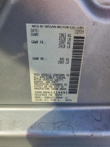 Photo 11 VIN: 1N4BL4BV6LN314491 - NISSAN ALTIMA S 