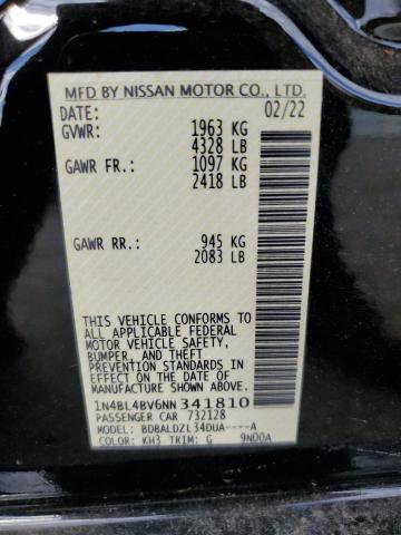 Photo 11 VIN: 1N4BL4BV6NN341810 - NISSAN ALTIMA 