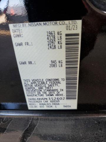 Photo 11 VIN: 1N4BL4BV6PN352602 - NISSAN ALTIMA S 