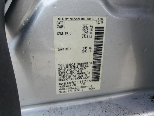 Photo 11 VIN: 1N4BL4BV7KC133278 - NISSAN ALTIMA 