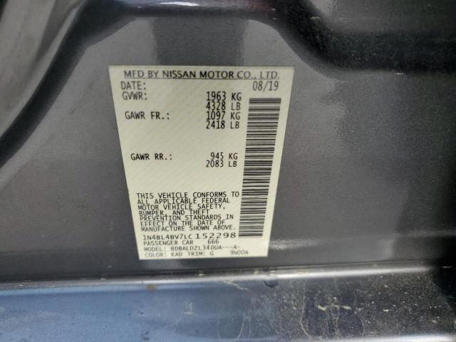 Photo 11 VIN: 1N4BL4BV7LC152298 - NISSAN ALTIMA S 